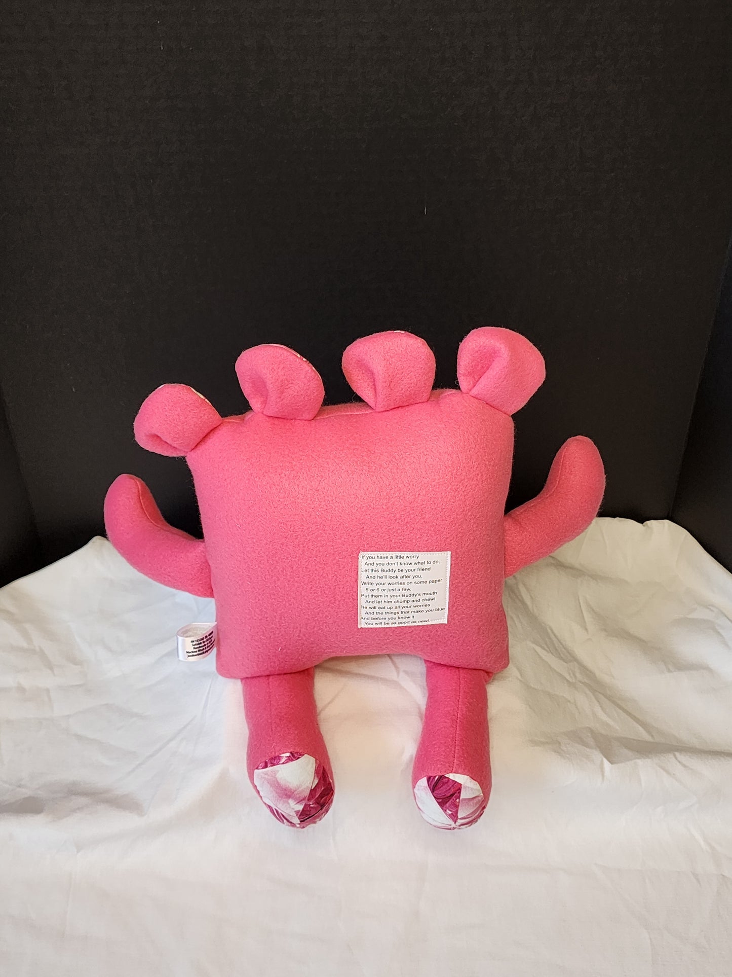 Chomper Buddy Pink Prism lining 14"