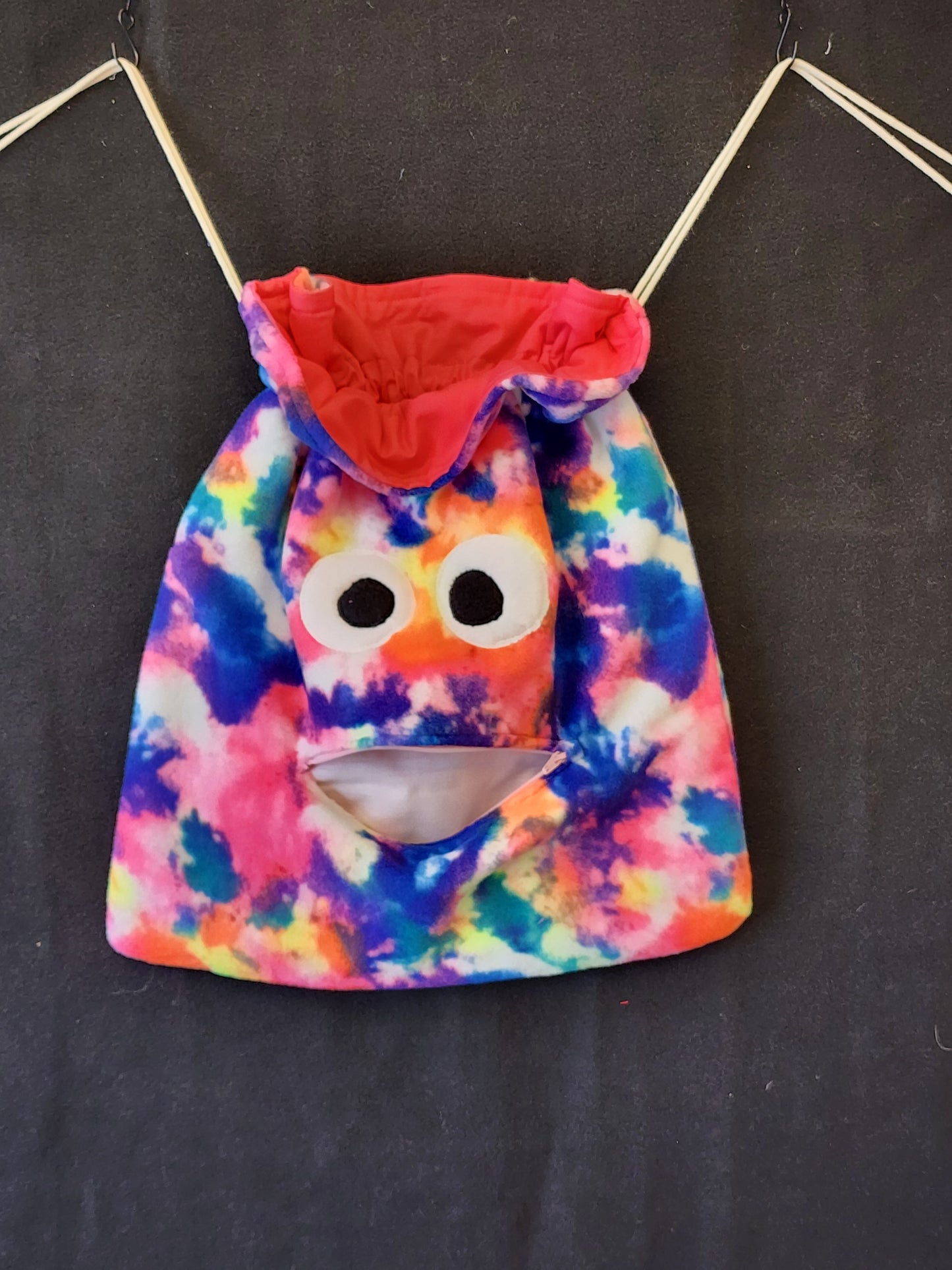 Chomper Buddy Slumber Bag Dance Bag, Fidget Holder Bag Paint Spatter