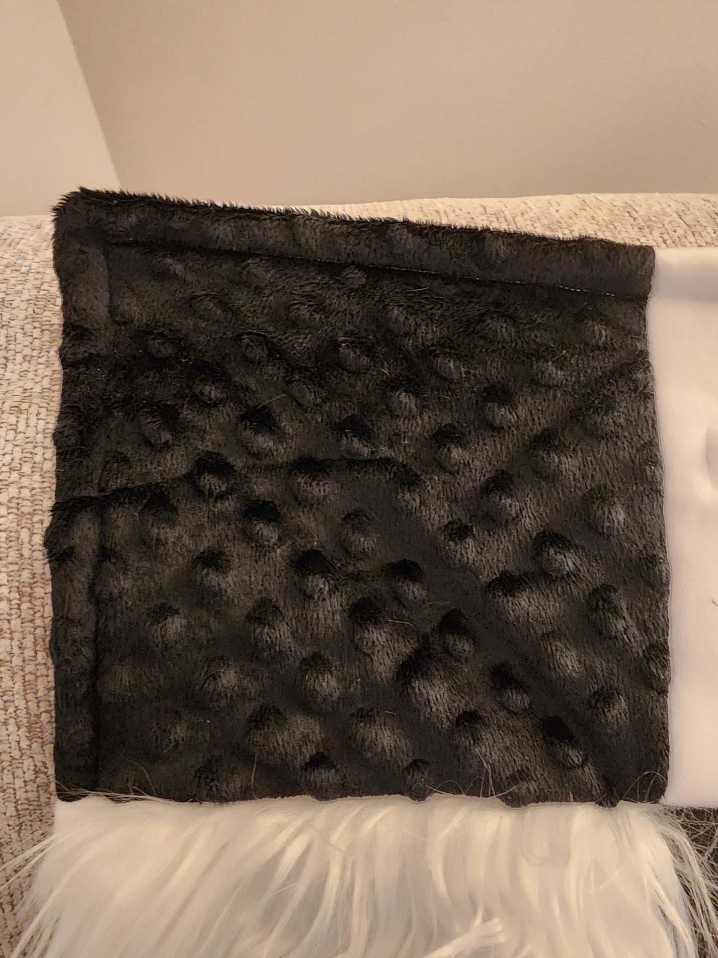 Sensory Blanket- Seahorse Theme fidget lap blanket Dementia