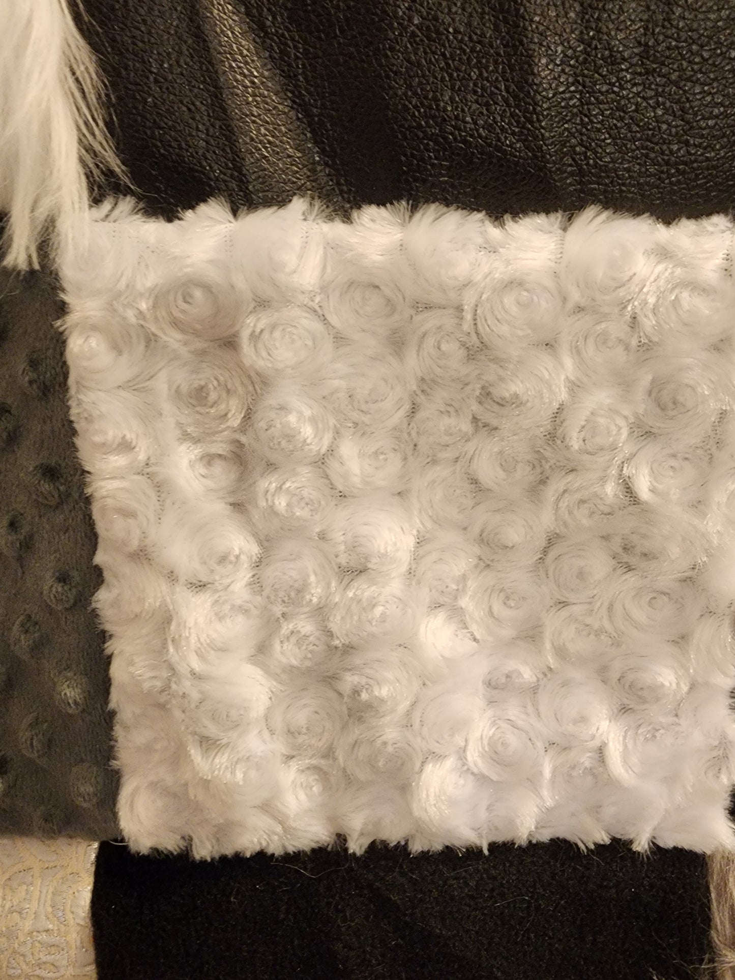 Sensory Blanket- Seahorse Theme fidget lap blanket Dementia