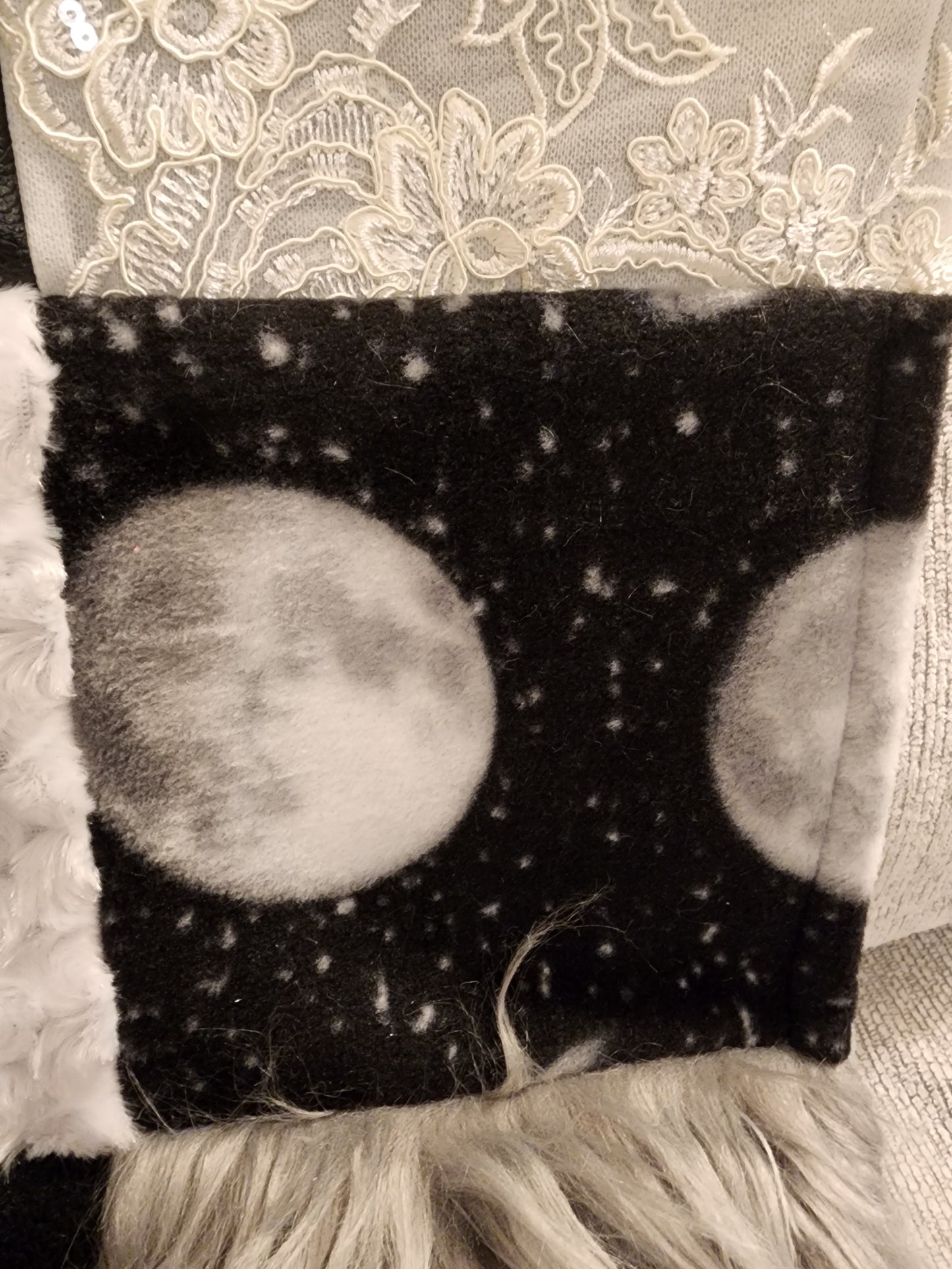 Sensory Blanket- Seahorse Theme fidget lap blanket Dementia