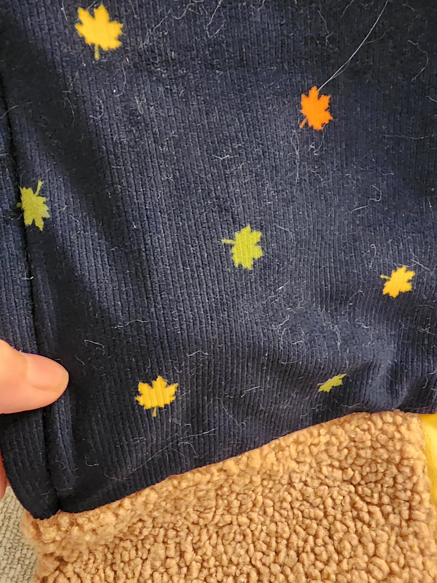Sensory Blanket-  fidget lap blanket Dementia woodland animals