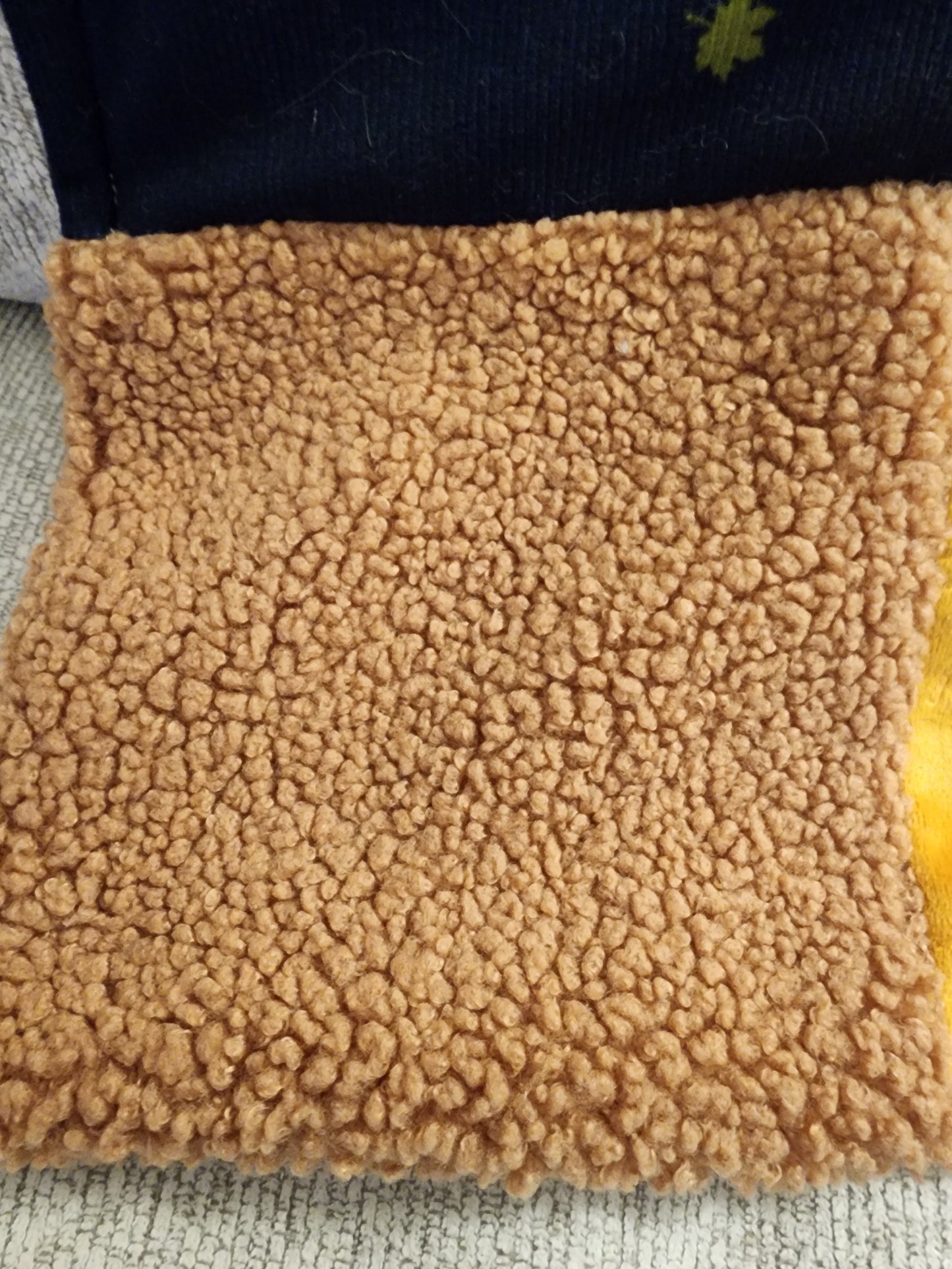 Sensory Blanket-  fidget lap blanket Dementia woodland animals