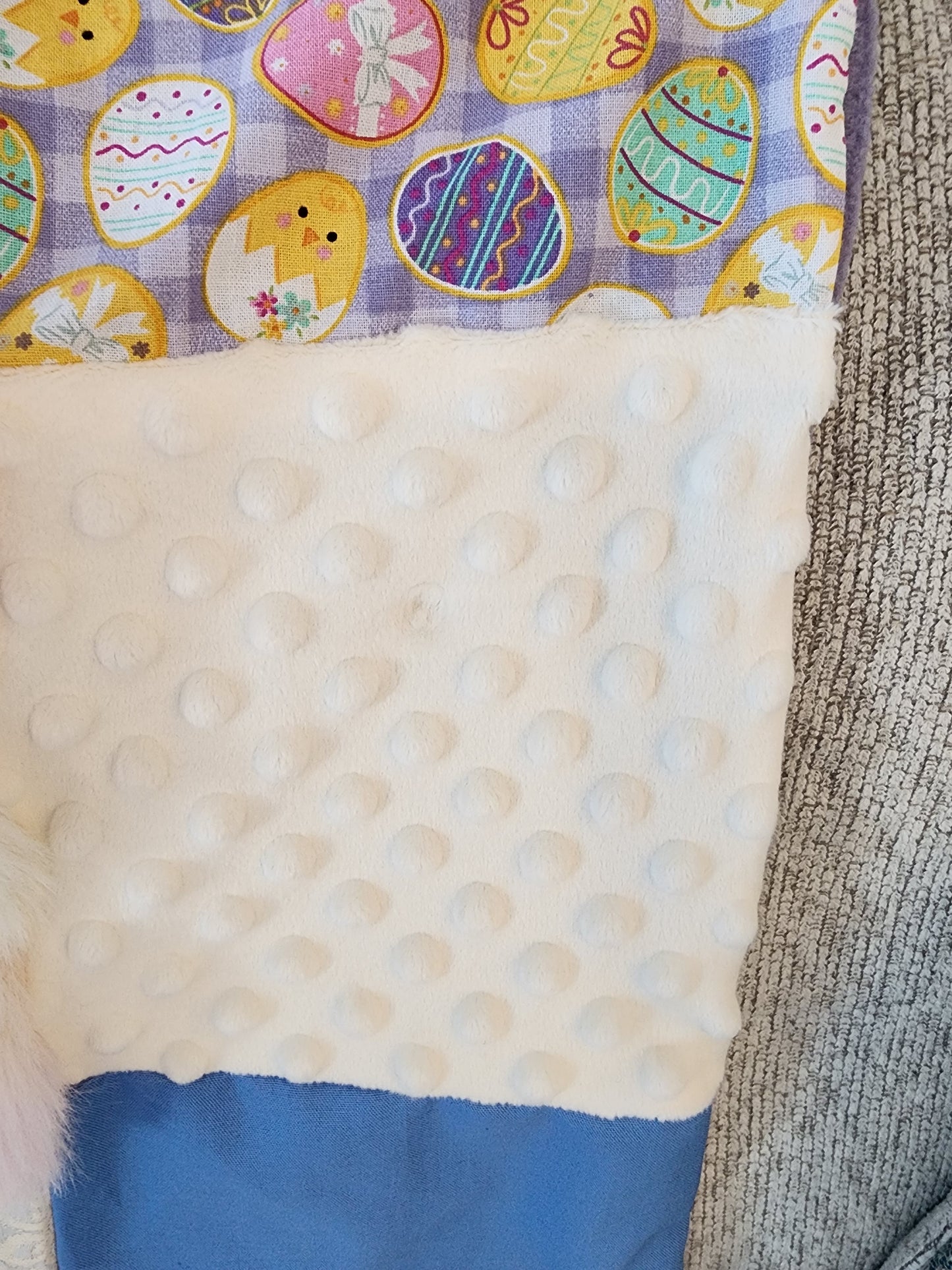 Sensory Blanket- Easter Theme fidget lap blanket Dementia