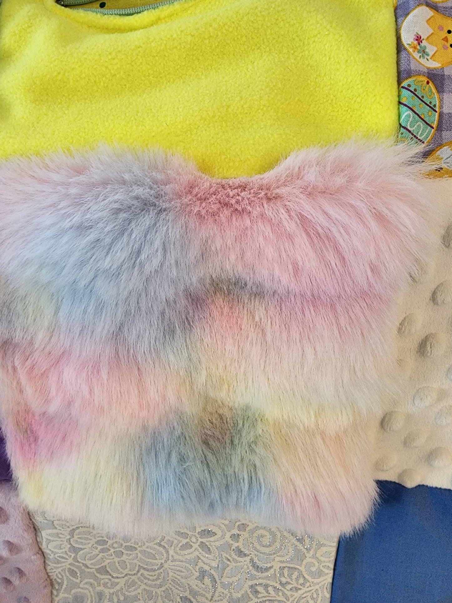 Sensory Blanket- Easter Theme fidget lap blanket Dementia