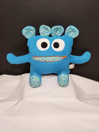 Chomper Buddy  Turquoise with multicolor dots 14"