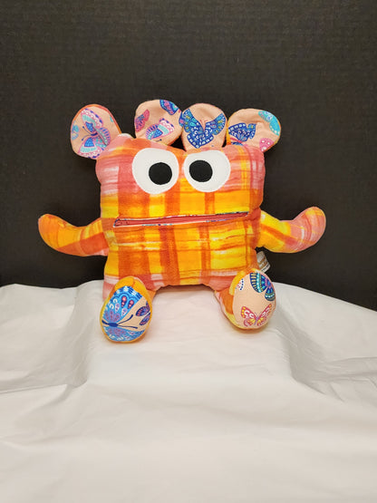 Chomper Buddy  Sunset with butterfly 14"