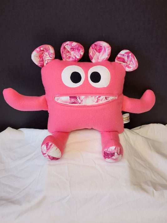 Chomper Buddy  Pink Prism lining 14"