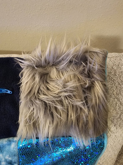 Sensory Blanket- Sharks Theme fidget lap blanket Dementia