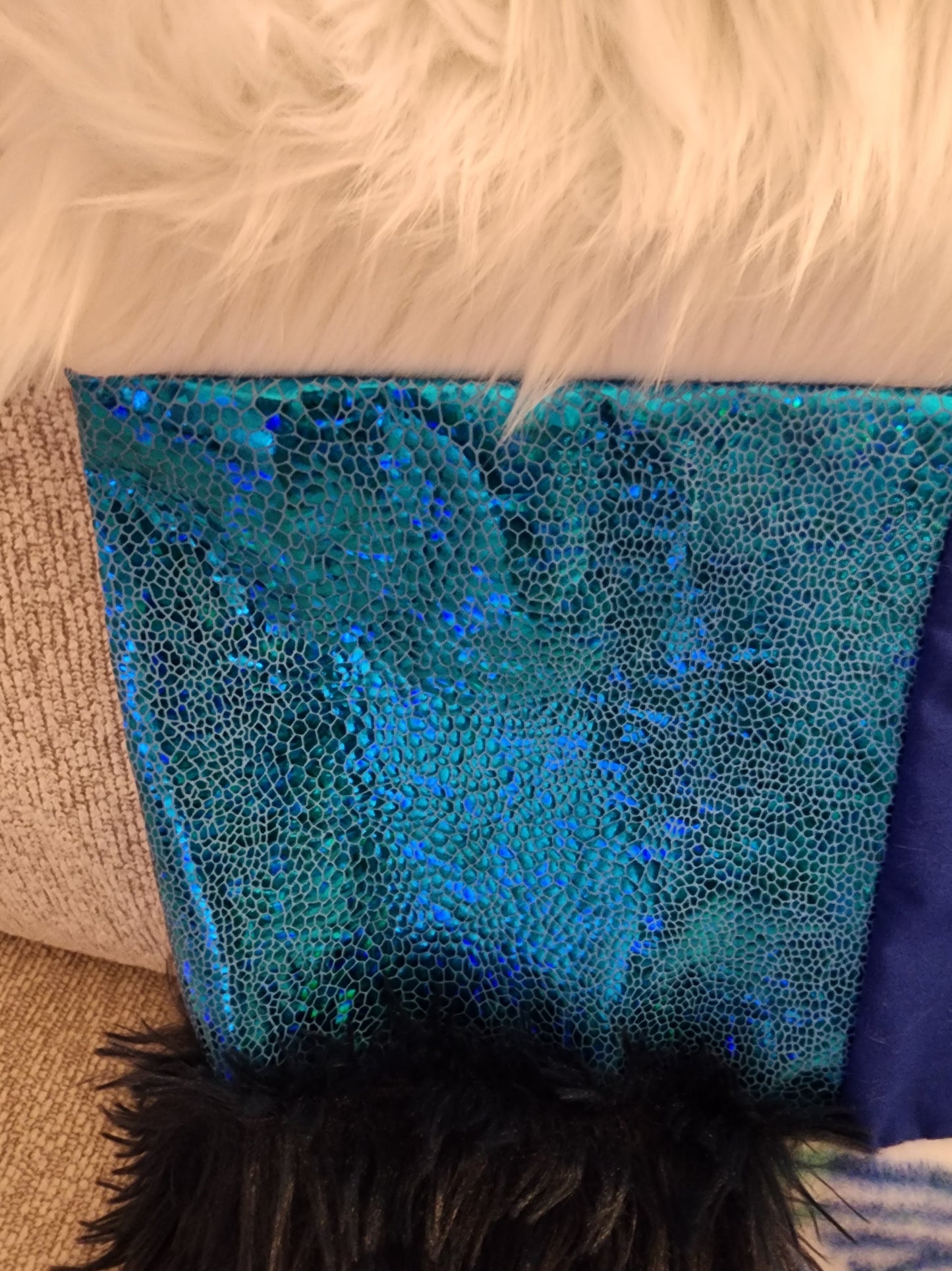 Sensory Blanket- Dolphins Theme fidget lap blanket Dementia