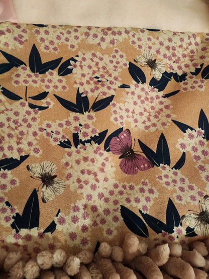 Sensory Blanket- Butterflies Flowers Theme fidget lap blanket Dementia