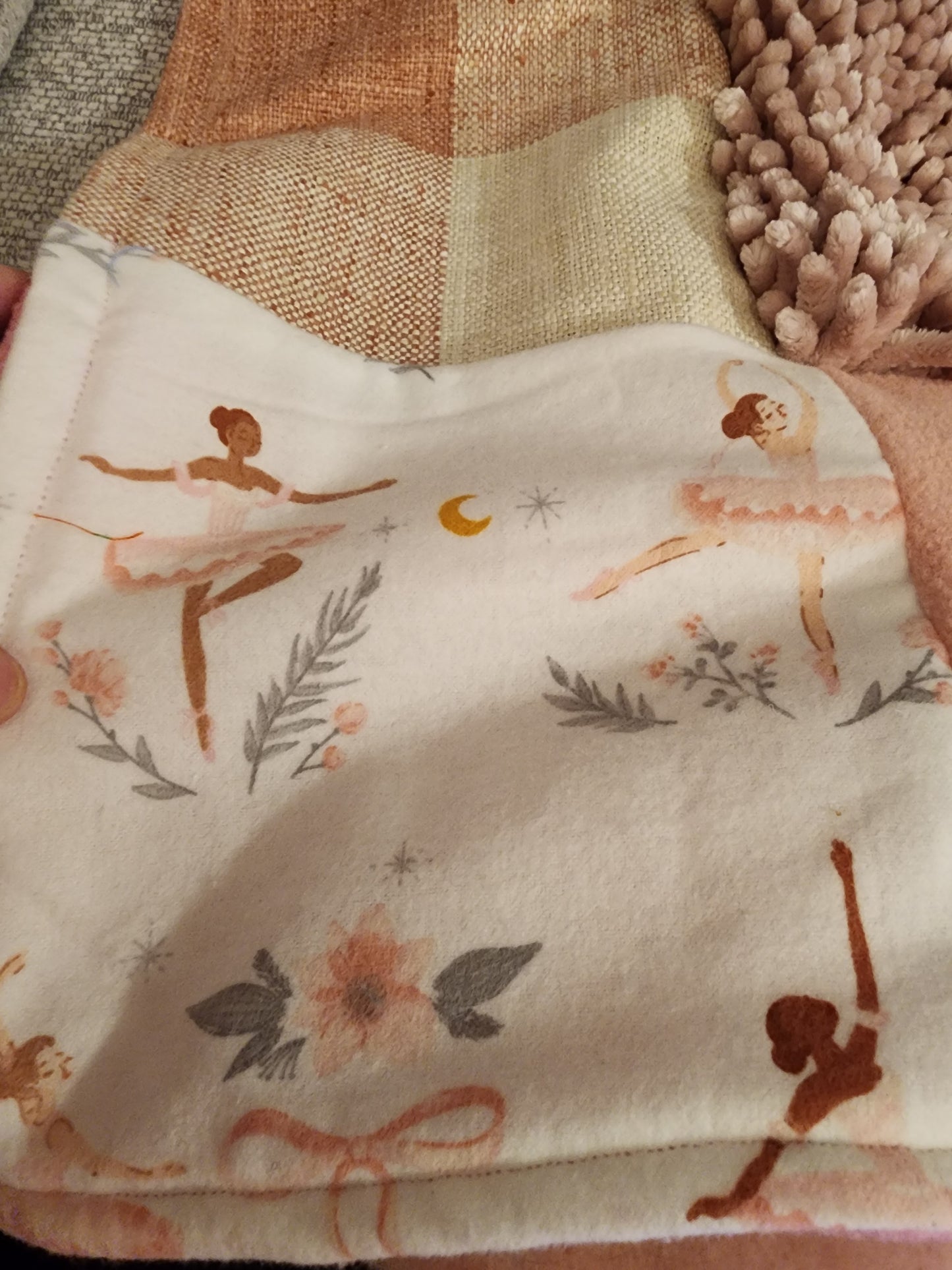 Sensory Blanket- Butterflies Flowers Theme fidget lap blanket Dementia