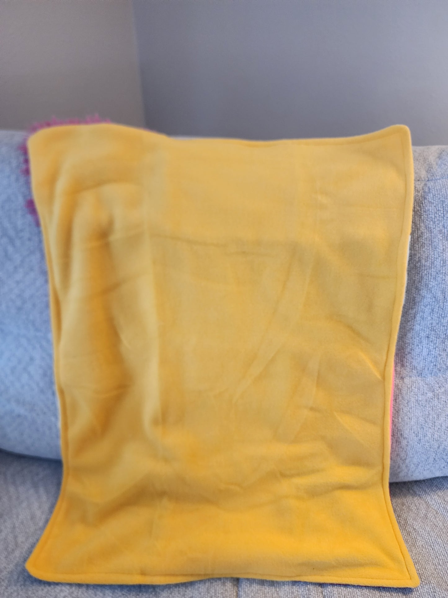 Sensory Blanket- tie dye Theme fidget lap blanket Dementia Bright Colors