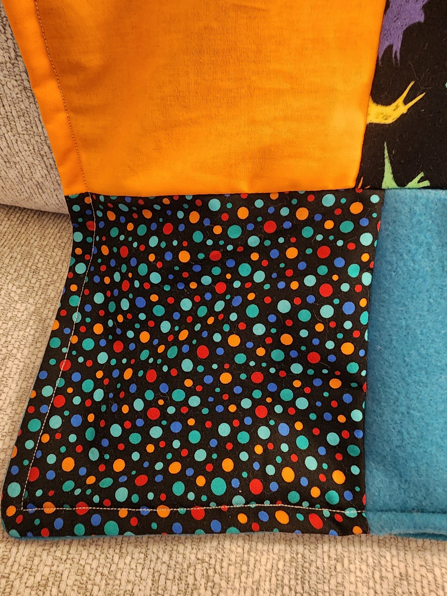 Sensory Blanket- Dinosaur Theme fidget lap blanket Dementia