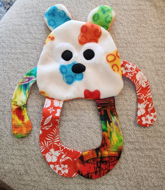 Sensory Crinkle Lovie- Gummy Bear Dimple Dot Crinkle sound