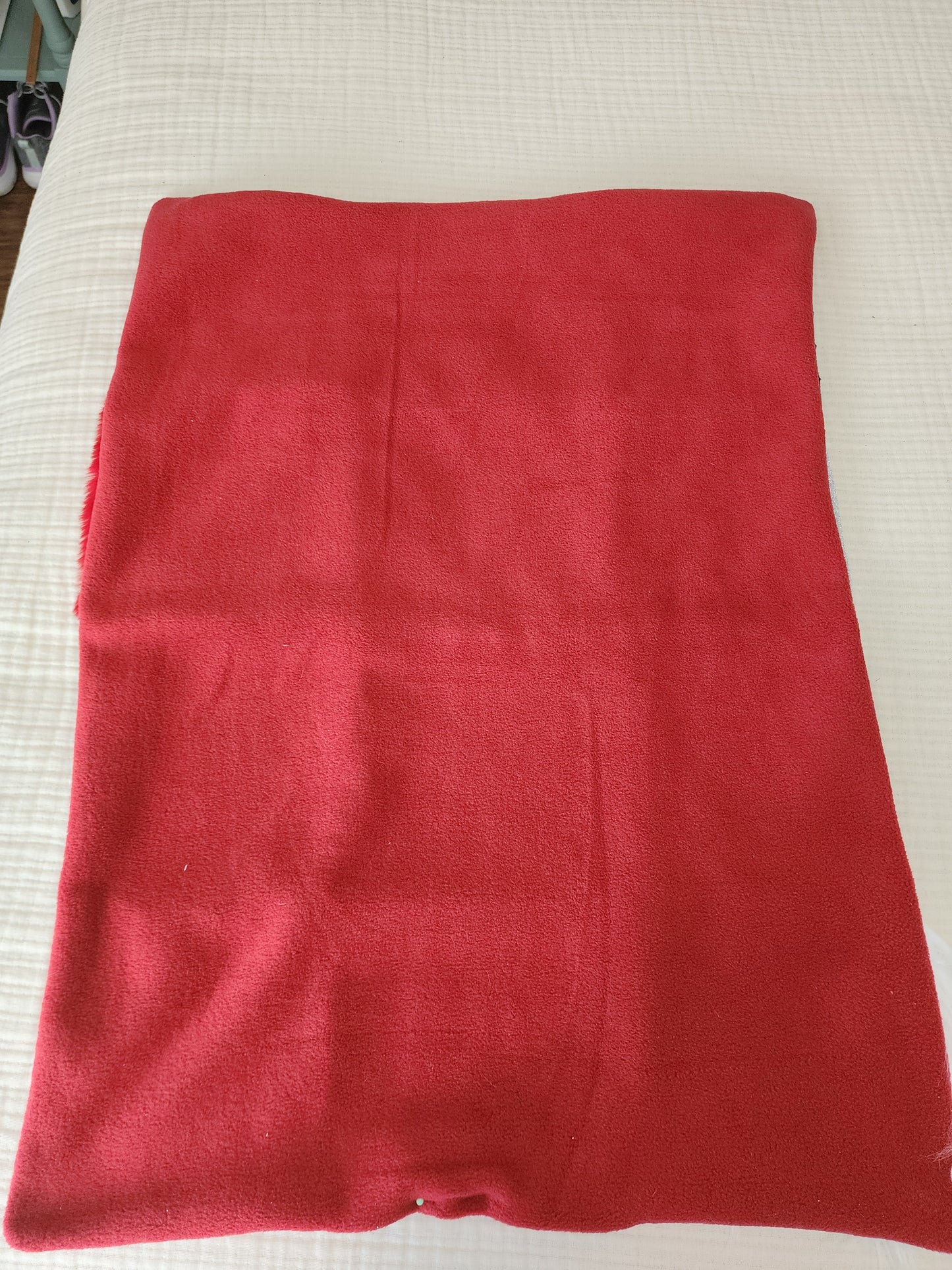 Sensory Blanket- Red Hearts Theme fidget lap blanket Dementia