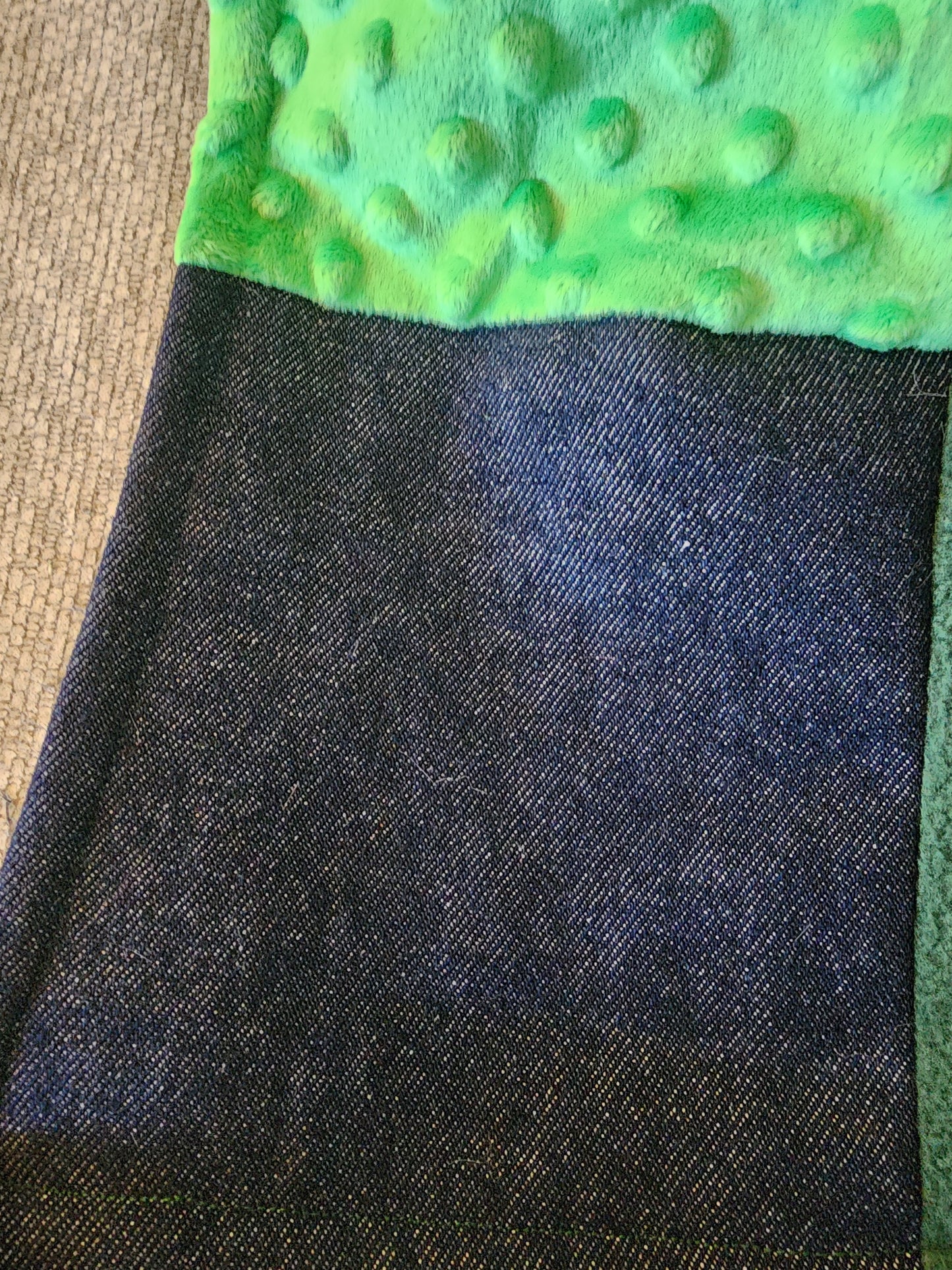 Sensory Blanket- St Patrick's Day Theme fidget lap blanket Dementia Kids