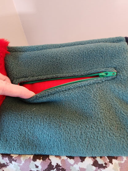 Sensory Blanket- Army Military Theme fidget lap blanket Dementia