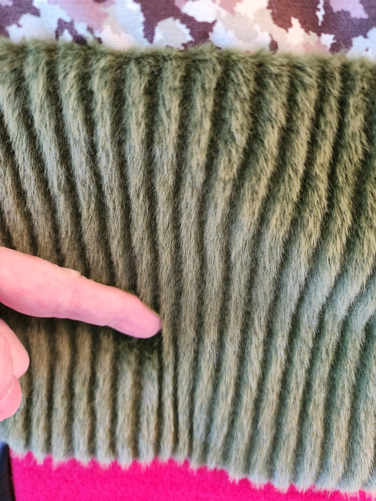 Sensory Blanket- Army Military Theme fidget lap blanket Dementia