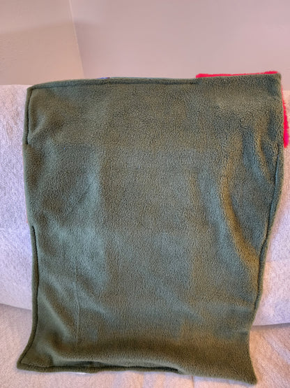 Sensory Blanket- Army Military Theme fidget lap blanket Dementia