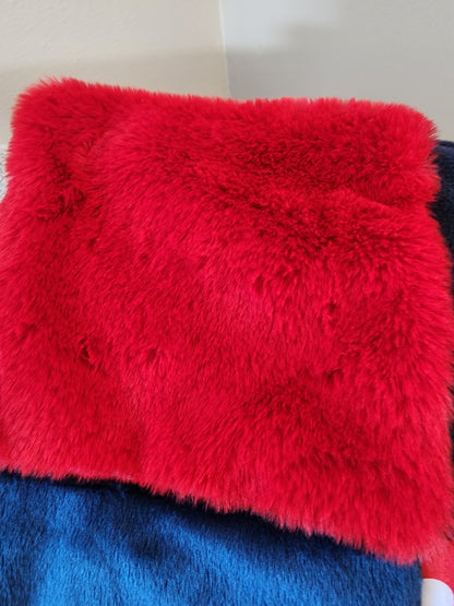 Sensory Blanket- Red White Blue Theme fidget lap blanket Dementia