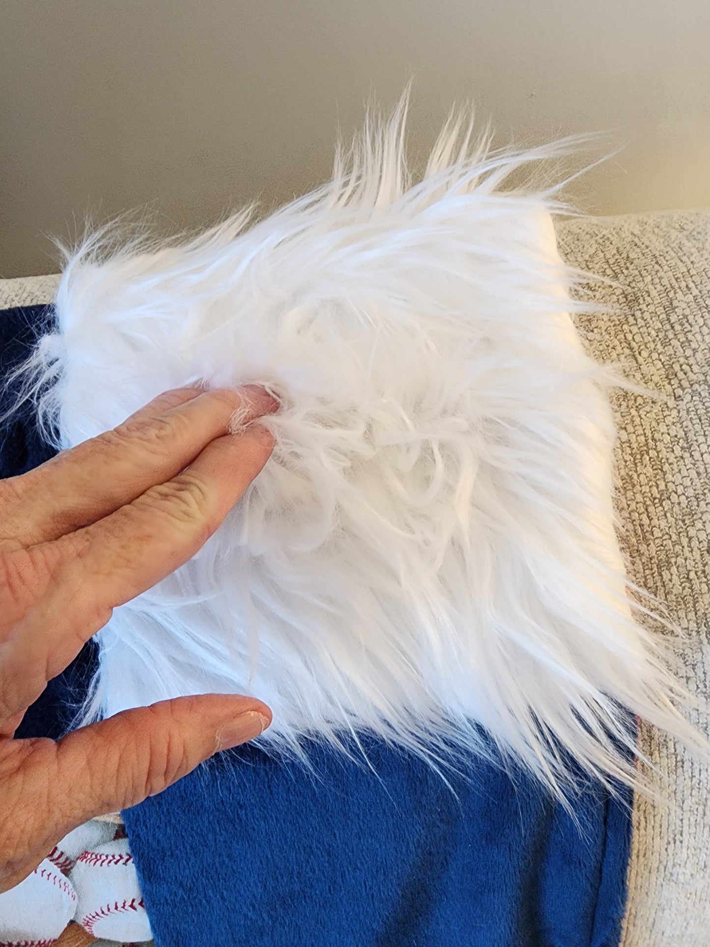 Sensory Blanket- Baseball Theme fidget lap blanket Dementia