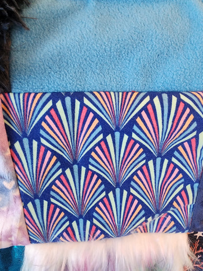 Sensory Blanket-Dolphins Theme fidget lap blanket Dementia