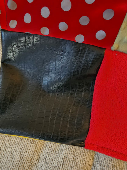 Sensory Blanket- Old Fashioned Mickey Theme fidget lap blanket Dementia