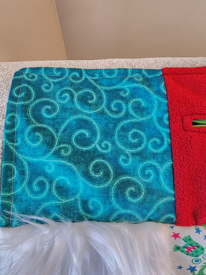 Sensory Blanket- monsters Theme fidget lap blanket Dementia