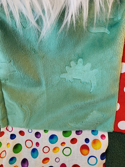 Sensory Blanket- Monsters Theme fidget lap blanket Dementia