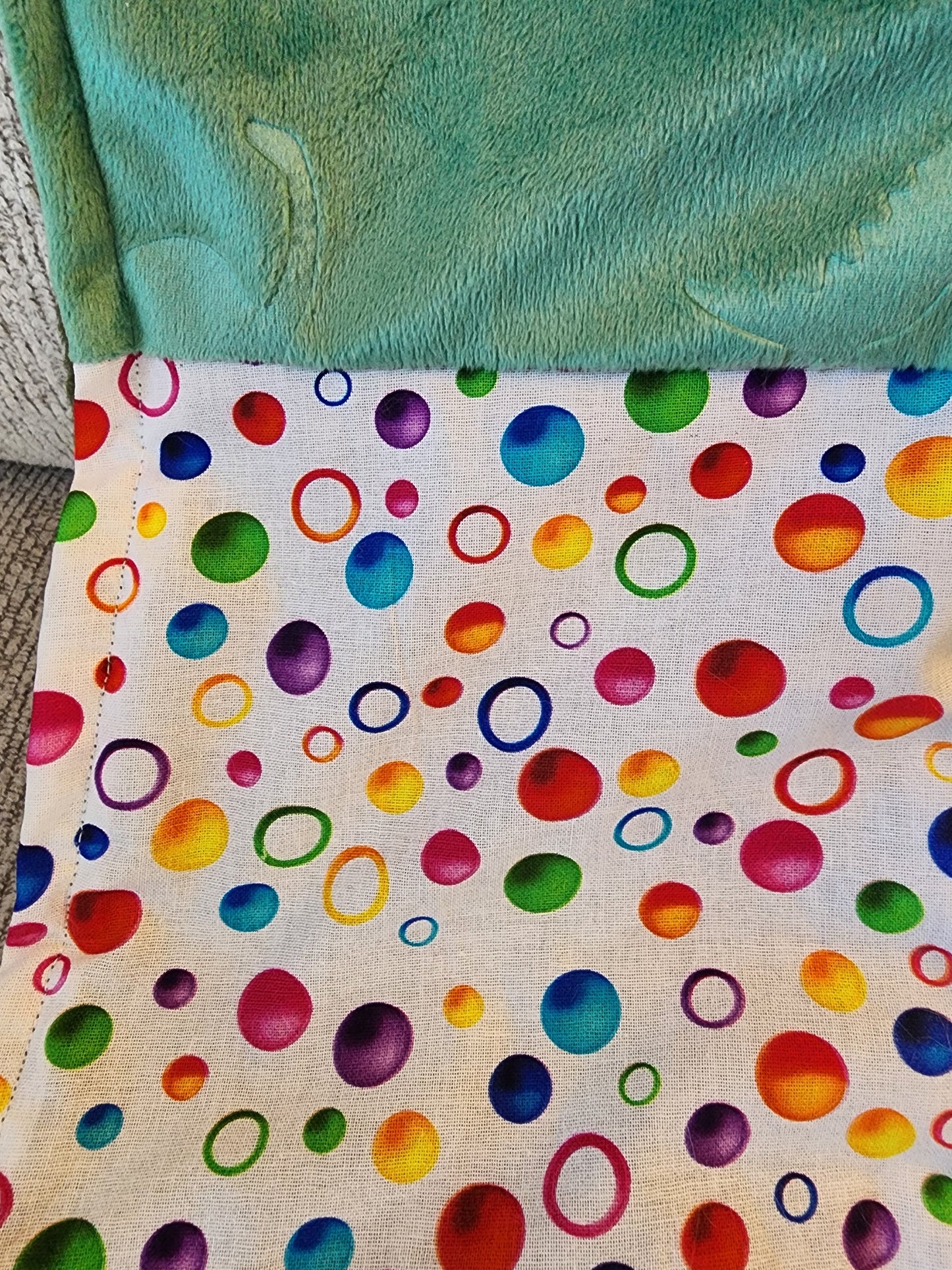 Sensory Blanket- monsters Theme fidget lap blanket Dementia