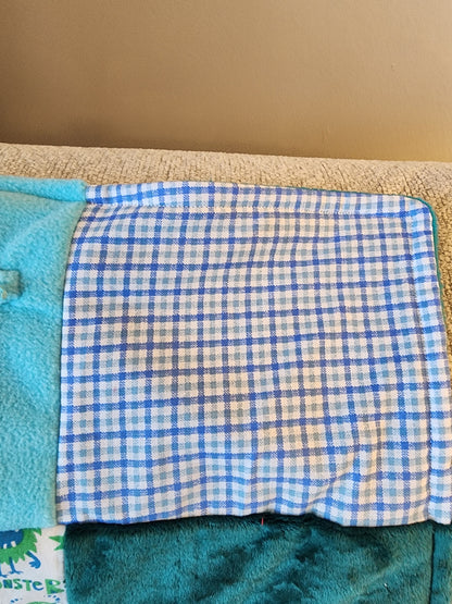 Sensory Blanket- Monsters Theme fidget lap blanket Dementia