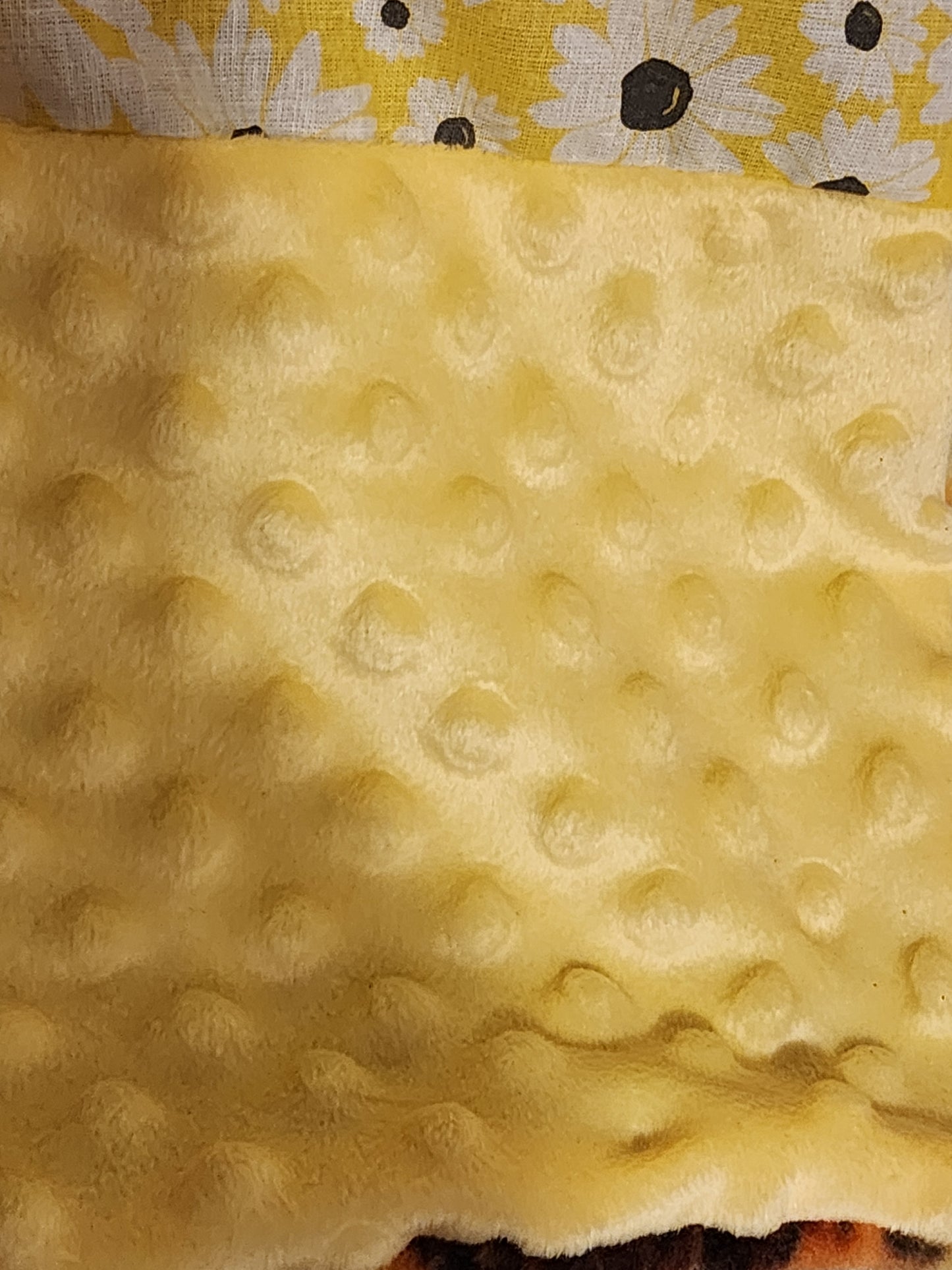 Sensory Blanket- Sunflowers fidget lap blanket